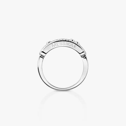 [LUXORA] Baby Move Gold Diamond Pave_ Ring