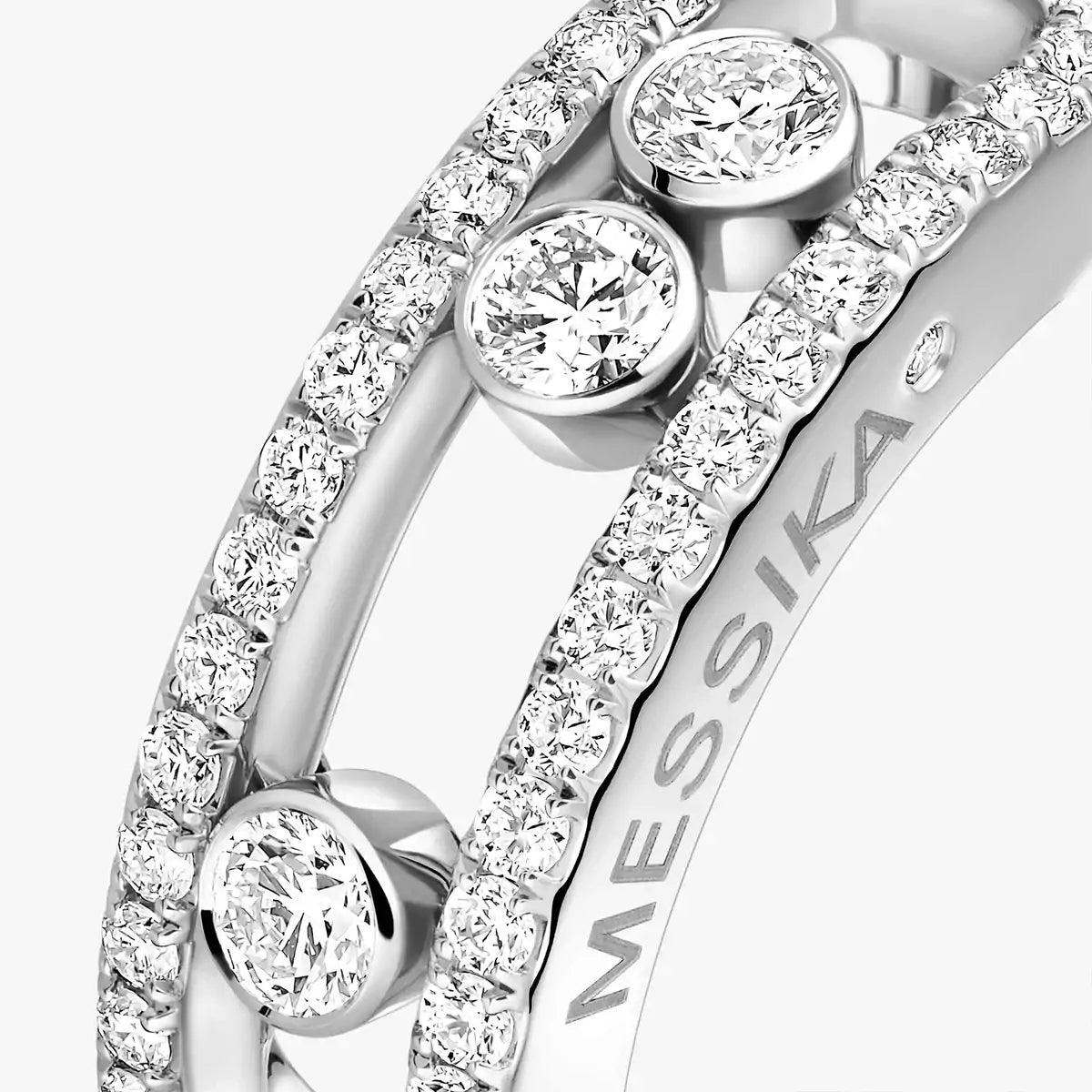 [LUXORA] Move Gold Diamond Pave_ Ring