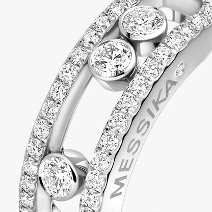 [LUXORA] Move Gold Diamond Pave_ Ring