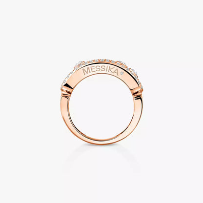 [LUXORA] Move Gold Diamond Pave_ Ring