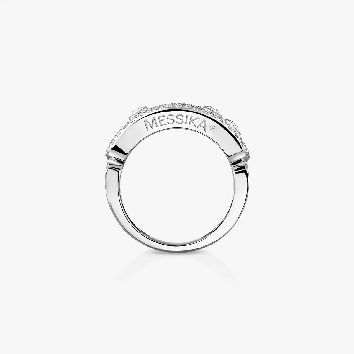 [LUXORA] Move Gold Diamond Pave_ Ring