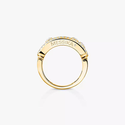 [LUXORA] Move Gold Diamond Pave_ Ring