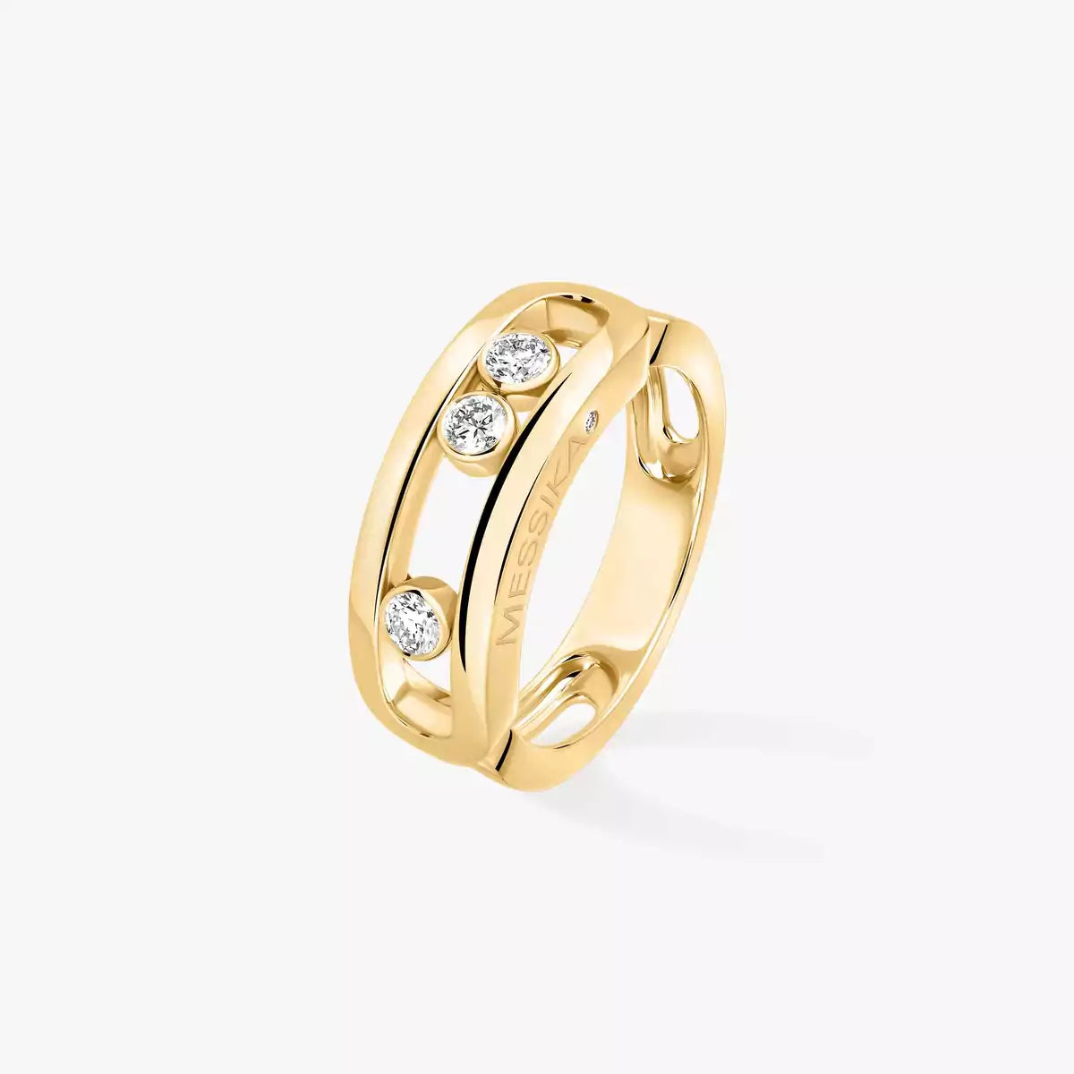 [LUXORA] MoveGold Diamond Ring