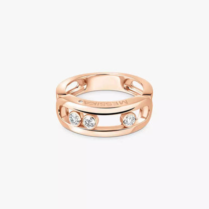 [LUXORA] MoveGold Diamond Ring