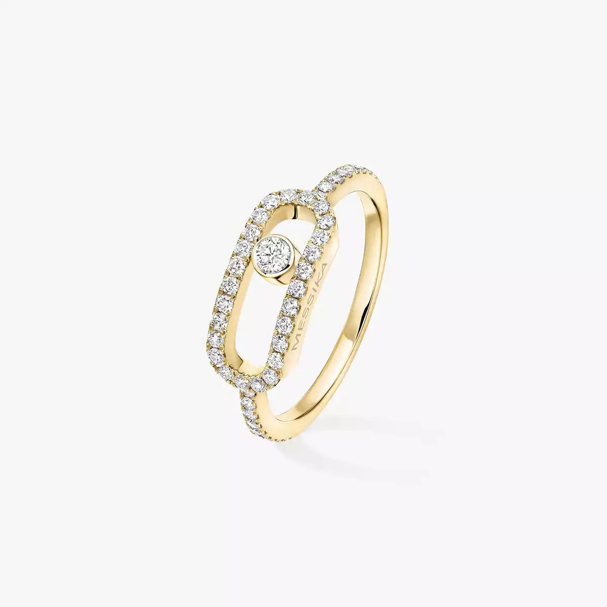 [LUXORA]Move Uno Diamond Ring in Gold