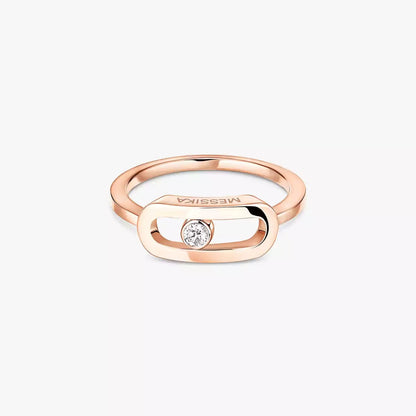 [LUXORA]Move Uno Diamond Ring in Gold