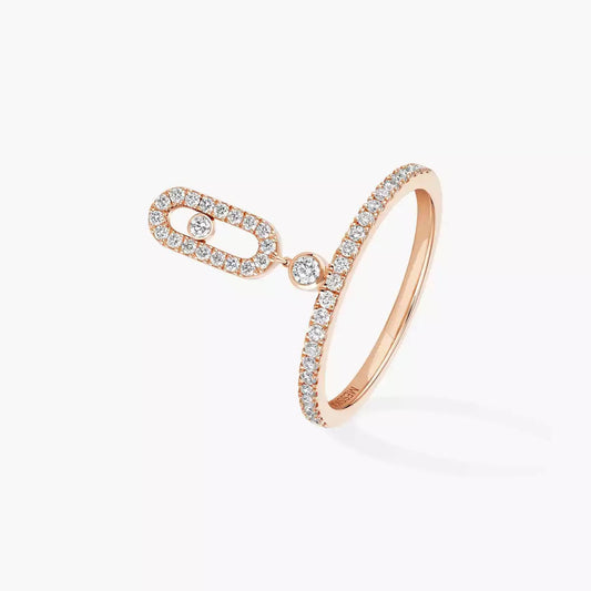 [LUXORA]Move Uno Diamond Ring