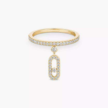 [LUXORA]Move Uno Diamond Ring