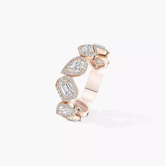 [LUXORA]Diamond Wedding Ring My Twin