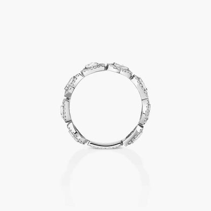 [LUXORA]Diamond Wedding Ring My Twin
