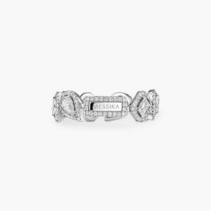 [LUXORA]Diamond Wedding Ring My Twin