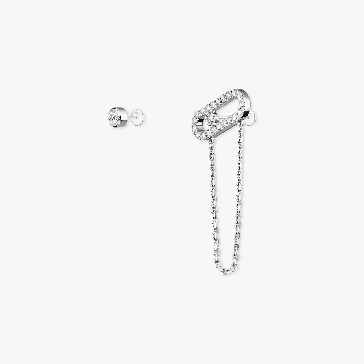 [LUXORA]Move Uno Diamond Earrings