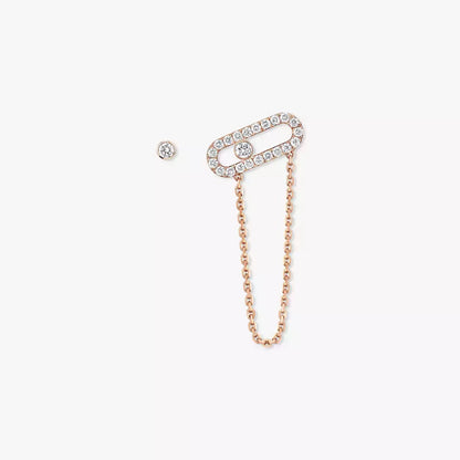 [LUXORA]Move Uno Diamond Earrings