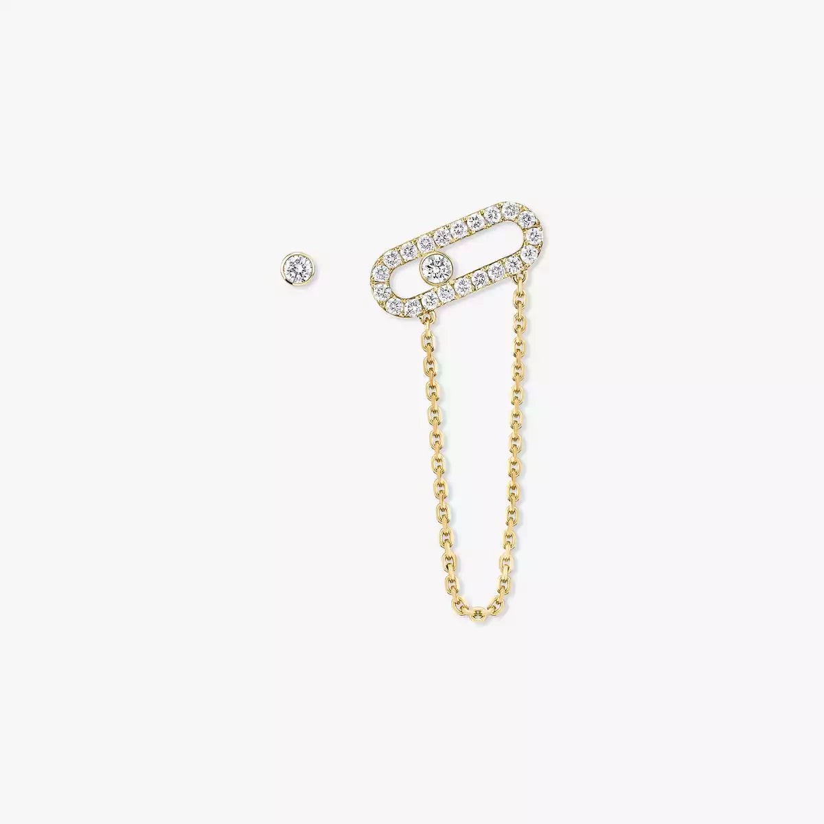[LUXORA]Move Uno Diamond Earrings