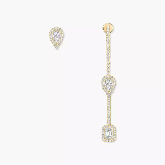 [LUXORA]Diamond Drop Earrings My Twin