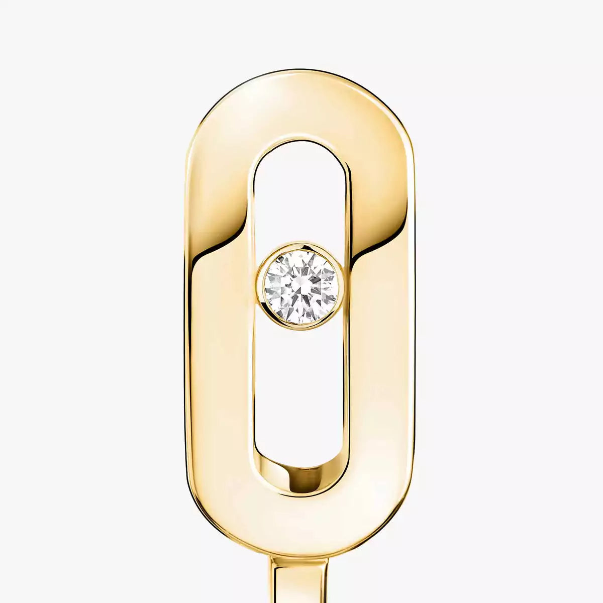 [LUXORA]Diamond Mini Hoop Earrings Move Classique
