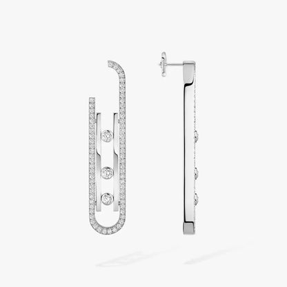 [LUXORA]Diamond Pendant Earrings Move 10Th