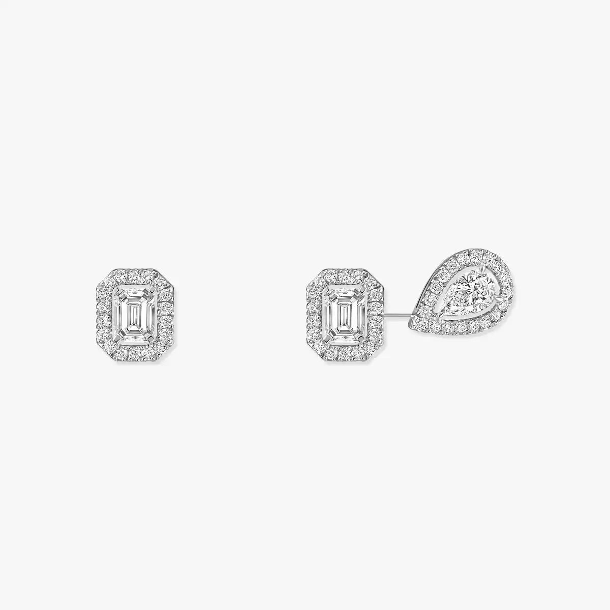 [LUXORA]Diamond Earrings 0,10ct My Twin 1+2