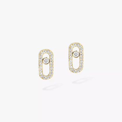 [LUXORA]Move Uno Diamond Earrings