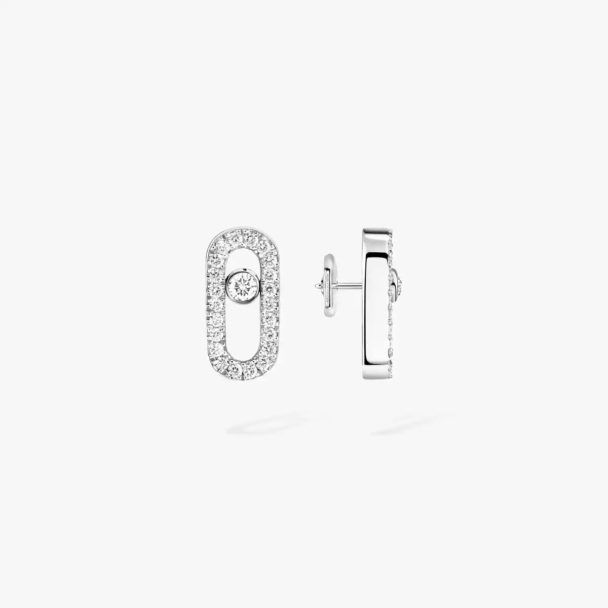 [LUXORA]Move Uno Diamond Earrings