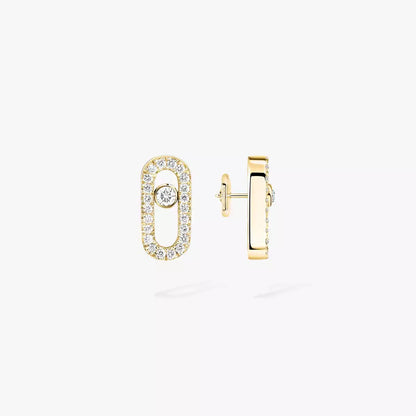 [LUXORA]Move Uno Diamond Earrings