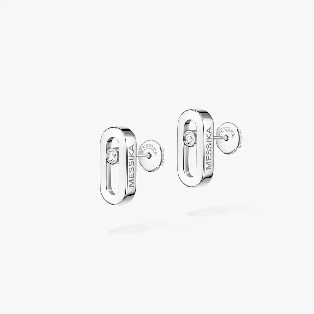 [LUXORA]Move Uno Diamond Stud Earrings