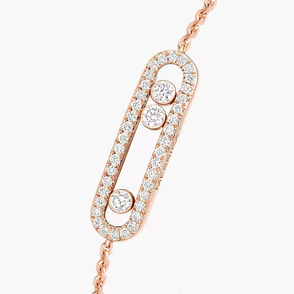 [LUXORA]Pavé Baby Move Diamond Bracelet