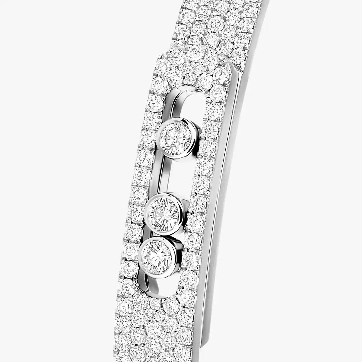 [LUXORA]Move Noa Full Pavé Diamond Bangle Bracelet