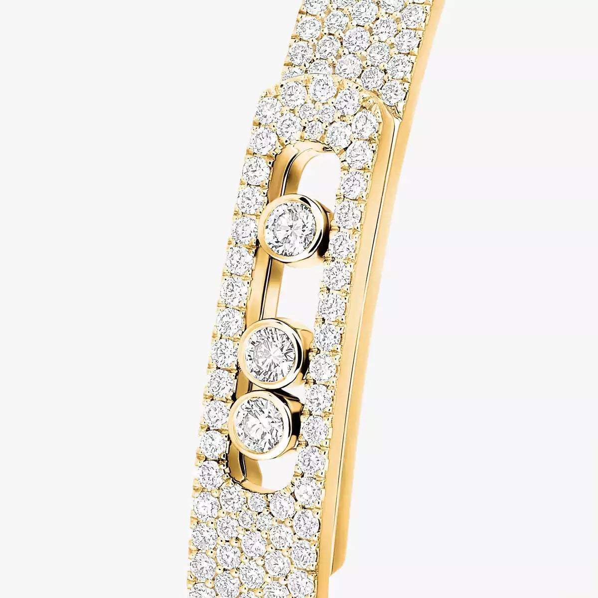 [LUXORA]Move Noa Full Pavé Diamond Bangle Bracelet