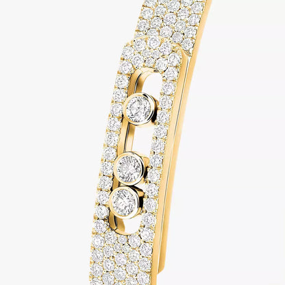 [LUXORA]Move Noa Full Pavé Diamond Bangle Bracelet