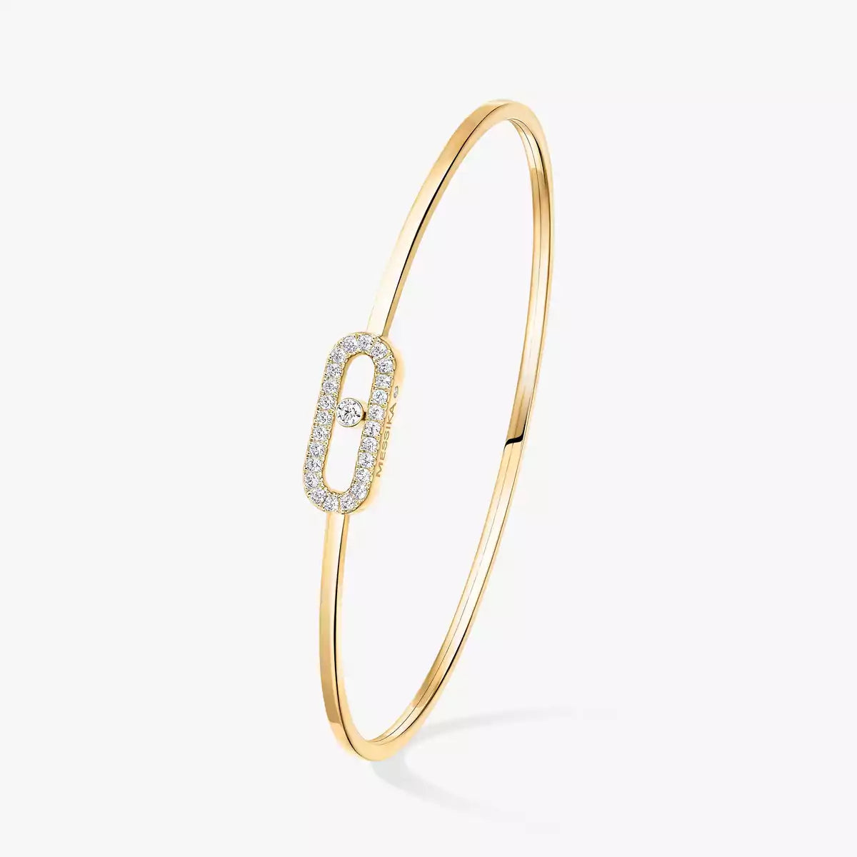 [LUXORA]Move Uno pavé flex bangle medium