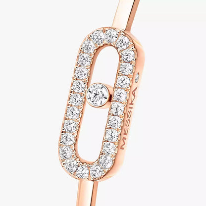 [LUXORA]Move Uno pavé flex bangle medium