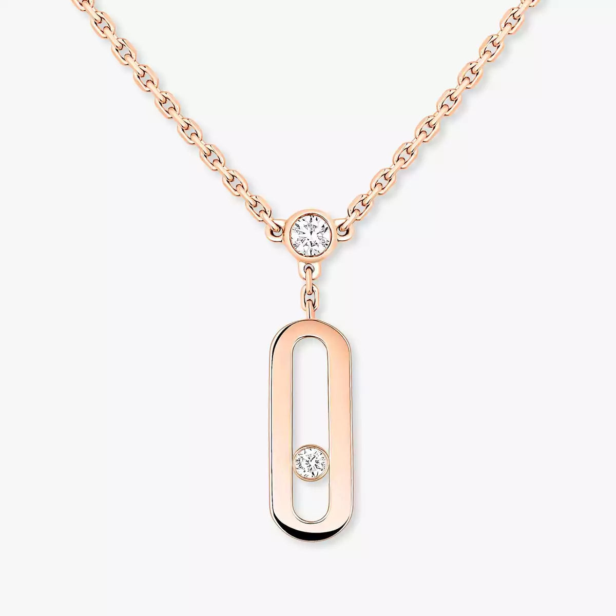 [LUXORA] Move Uno Diamond Necklace