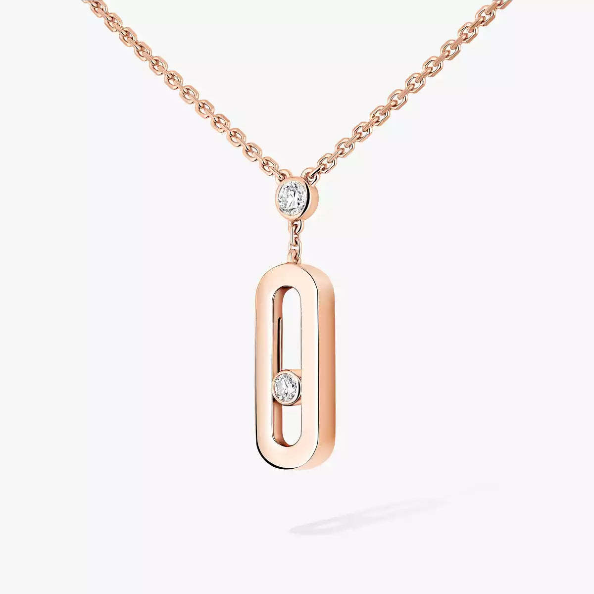[LUXORA] Move Uno Gold Diamond Long Necklace
