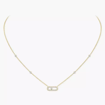 [LUXORA]Diamond Necklace Move Uno