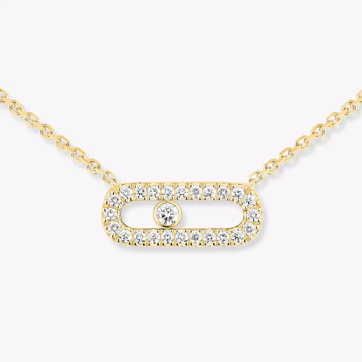 [LUXORA]Diamond Necklace Move Uno