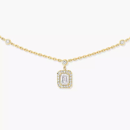 [LUXORA]My Twin Diamond Necklace in Silver