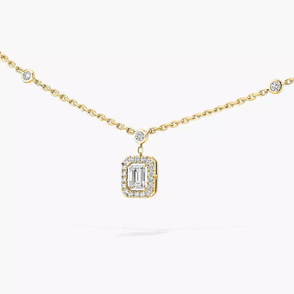 [LUXORA]My Twin Diamond Necklace in Silver
