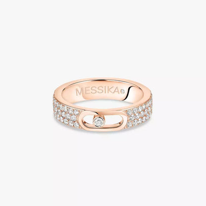 [LUXORA]Move Joaillerie Pave_ Diamond Wedding Ring
