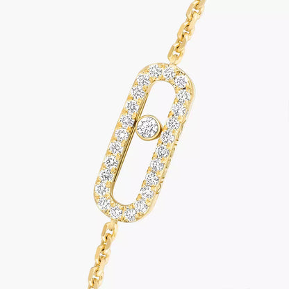 [LUXORA]Move Uno Diamond Bracelet