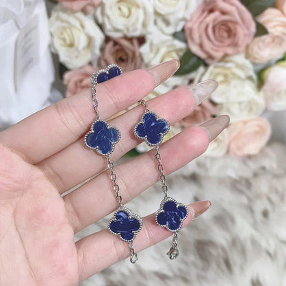 [LUXORA]CLOVER 5 MOTIF PIETERSITE BRACELET COLLECTION