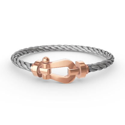 [LUXORA]FORCE LARGE HORSESHOE NO DIAMOND BRACELET ROSE GOLD