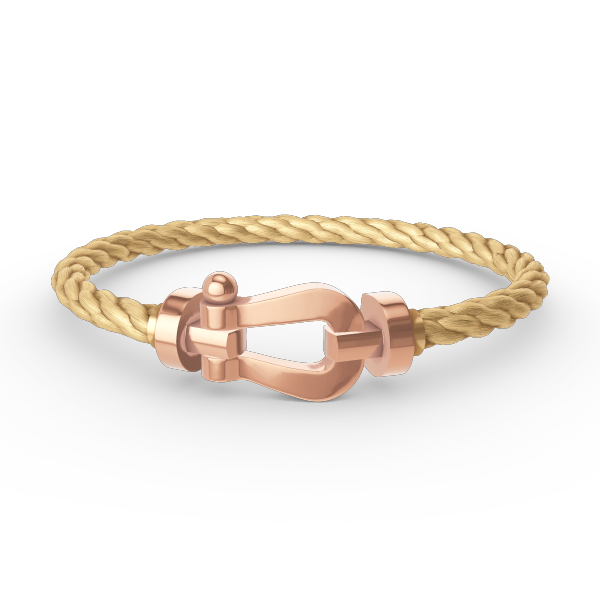 [LUXORA]FORCE LARGE HORSESHOE NO DIAMOND BRACELET ROSE GOLD