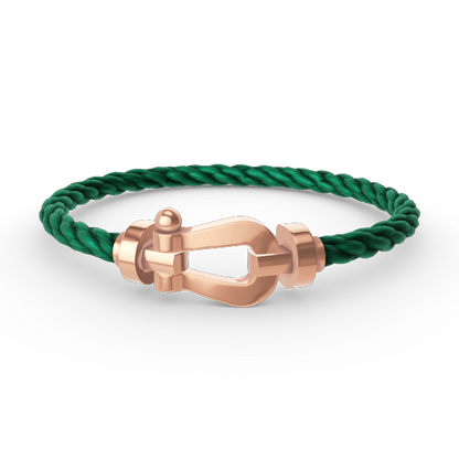 [LUXORA]FORCE LARGE HORSESHOE NO DIAMOND BRACELET ROSE GOLD