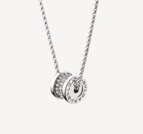 [LUXORA]ZERO 1 SILVER DIAMOND NECKLACE