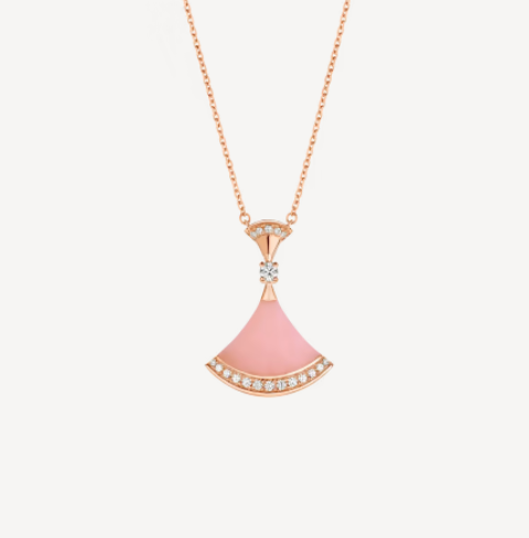 [LUXORA]DREAM NECKLACE PINK OPAL