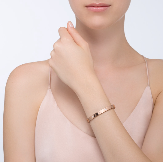 [LUXORA]LOVE BRACELET 6.1MM 4 DIAMONDS