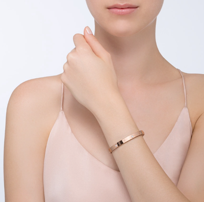[LUXORA]LOVE BRACELET 6.1MM 4 DIAMONDS