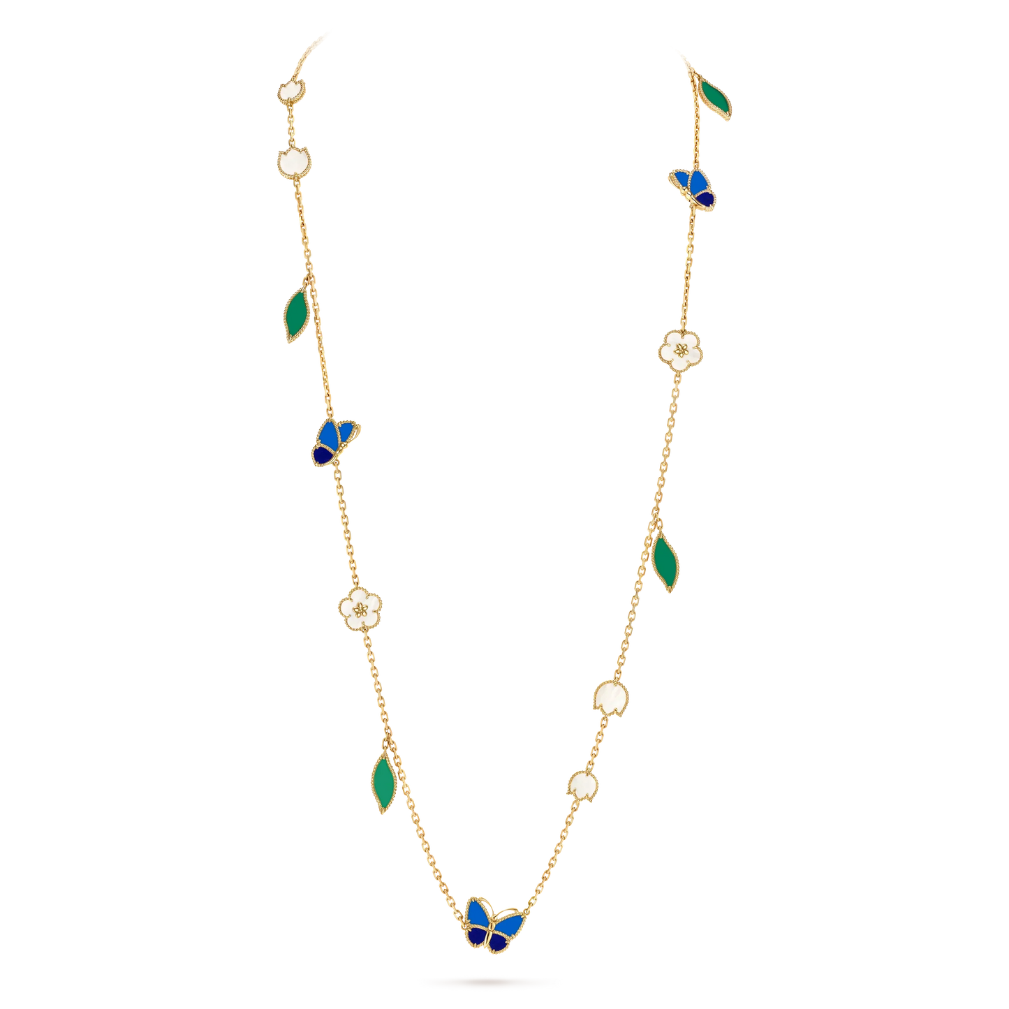 [LUXORA] 26 NEW CLOVER 15 MOTIFS LUCKY NECKLACE
