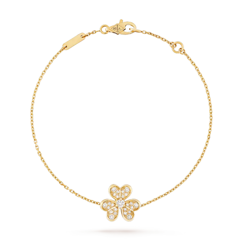 [LUXORA]FRIVOLE GOLD FLOWER DIAMOND BRACELET